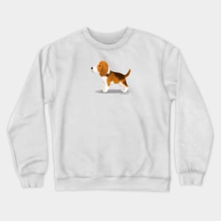 Queen Elizabeth Pocket Beagle Dog Crewneck Sweatshirt